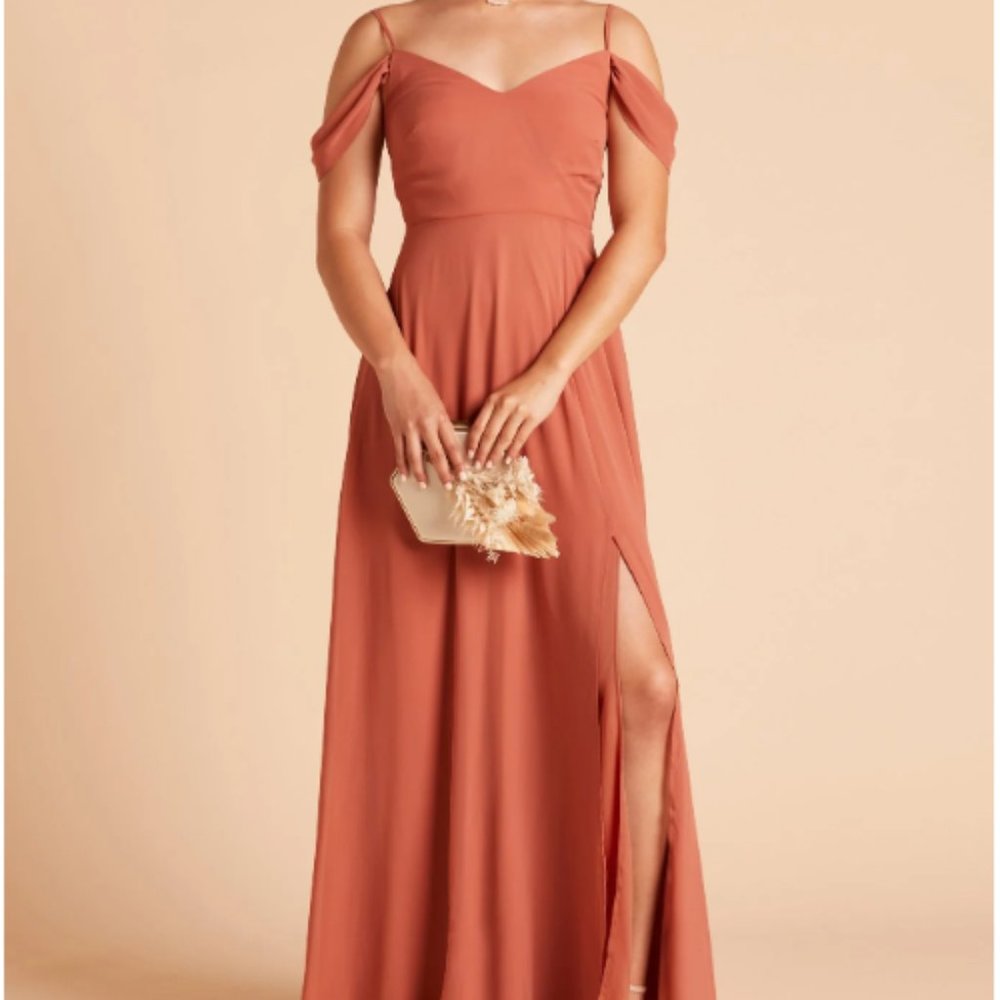 Birdy Grey - DEVIN CONVERTIBLE DRESS CHIFFON TERRACOTTA